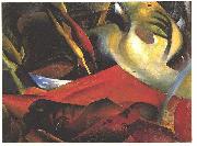 August Macke The tempest (The Storm) oil painting reproduction